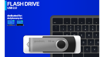 Goodram twister 32gb usb 2,0 czarny pendrive