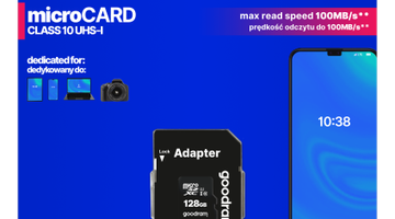 GOODRAM microSD 128GB CL10 UHS I + adapter