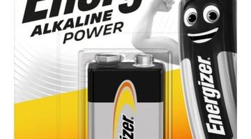 Bateria alkaliczna 6lr61 9v energizer alkaline power - 1 sztuka (blister)