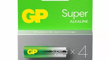 4x baterie gp super alkaline lr6 / aa g-tech blister