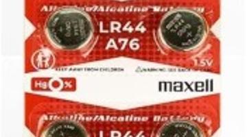 10 x bateria alkaliczna mini maxell lr44 / g13