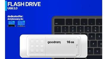Pamięć pendrive usb 2.0 16gb ume2 white goodram