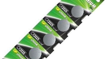 5 x bateria litowa mini gp cr2025