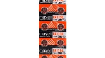 10 x bateria alkaliczna mini maxell g10 / lr1130 / 189
