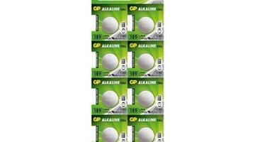 10 x bateria alkaliczna mini gp 189 / g10 / lr54