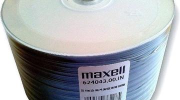 Maxell cd-r 700 mb 52x printable szpindel 50 szt