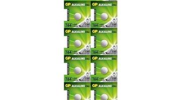 10 x bateria alkaliczna mini gp 164 / g1 / lr60 / lr620 / ag1 / l621