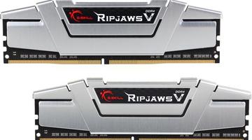 G.SKILL Ripjaws V Series 16GB (2 x 8GB) 288-Pin DDR4 SDRAM DDR4 2400 (PC4 19200) Desktop Memory Model F4-2400C15D-16GVS