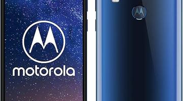 motorola one vision Dual-SIM Smartphone (6,3-Zoll-FHD+-Display, 48-MP-Sensor, 12-MP- + 5-MP-Dual-Kamera, 128 GB/4 GB, Android 9) Blau + Schutzcover